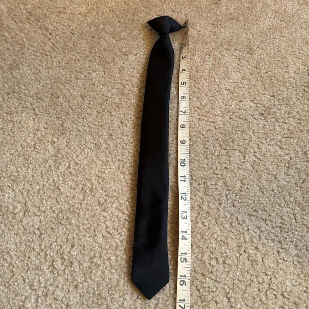 BOYS - Black Clip-On Tie